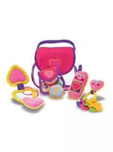 Melissa & Doug bébi és tipegő játékok puha retikül