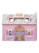 Melissa & Doug Szétnyitható fa babaház