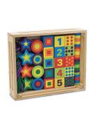 Melissa & Doug fűzős gyöngyök dobozban