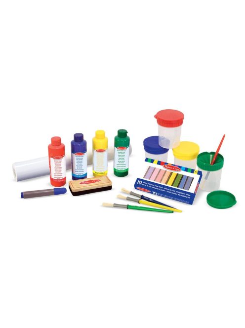 Melissa & Doug, kreatív játék, festő, rajzoló készlet