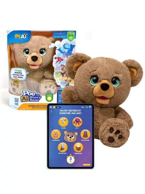 Poe, a mesélő AI maci