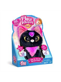 My Fuzzy Friends suttogó plüss cica - Sable