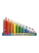 Melissa & Doug fa készségfejlesztő játék, íves abakusz