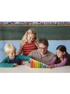 Melissa & Doug fa készségfejlesztő játék, íves abakusz