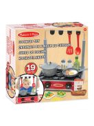 Melissa & Doug Sütés-főzés, deluxe fa sütőkészlet