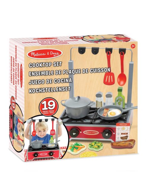 Melissa & Doug Sütés-főzés, deluxe fa sütőkészlet