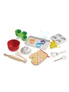 Melissa & Doug, sütés-főzés, játék sütő készlet