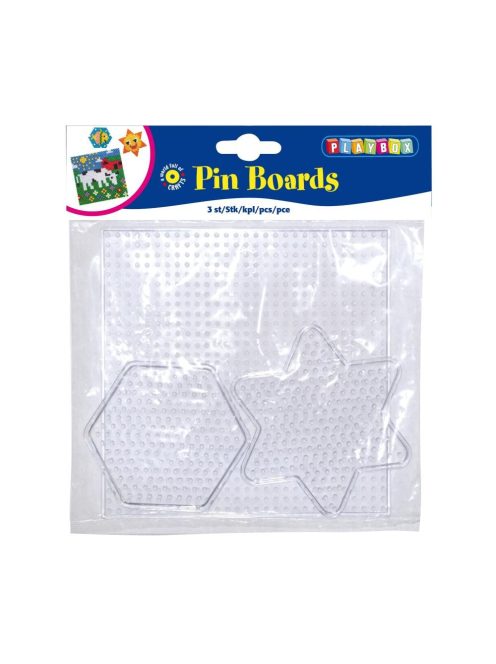 Playbox Forma, vegyes méret, 3 db, átlátszó