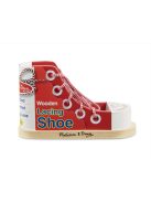 Melissa & Doug Fa készségfejlesztő játék, Cipőfüzés