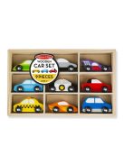 Melissa & Doug autók 9 Darab
