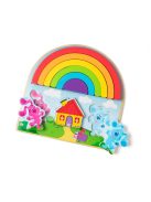 Melissa & Doug fa szivárvány puzzle