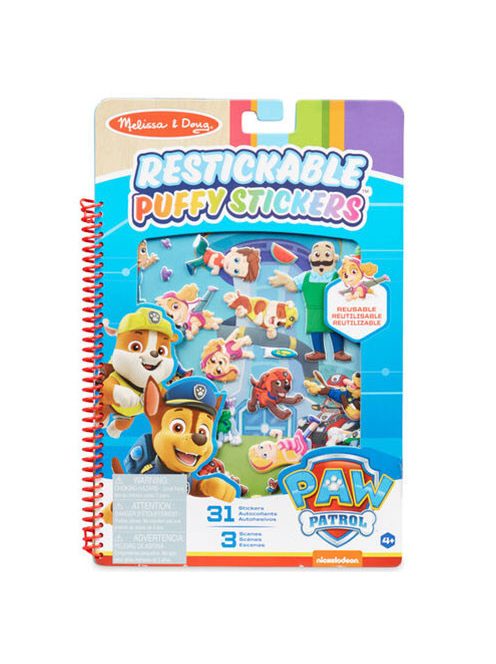 Melissa & Doug PUFI matrica füzet Mancs őrjárat kaland öböl