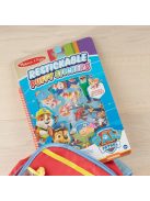 Melissa & Doug PUFI matrica füzet Mancs őrjárat kaland öböl