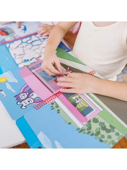 Melissa & Doug PUFI matrica füzet Mancs őrjárat kaland öböl