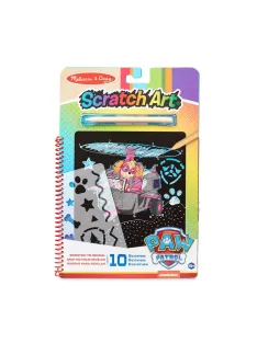   Melissa & Doug kreatív játék, képkarc, Mancs Őrjárat - Skye