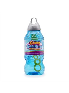   Gazillion utántöltő folyadék extra nagy buborékokhoz bubifújóhoz, buborékvetőhöz pálcás kupakkal, 2 L