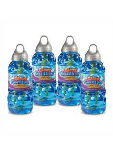   Gazillion utántöltő folyadék extra nagy buborékokhoz bubifújóhoz, buborékvetőhöz pálcás kupakkal, 2 L