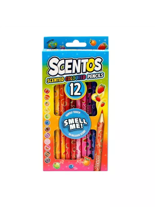 Scentos Illatos színesceruza, 12 db-os