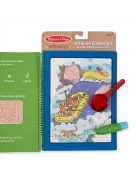 Melissa & Doug, kreatív játék, rajzolás vízzel deluxe, kaland