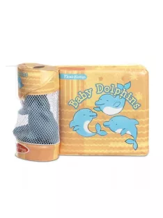 Melissa & Doug  vízálló könyv bébi delfinek