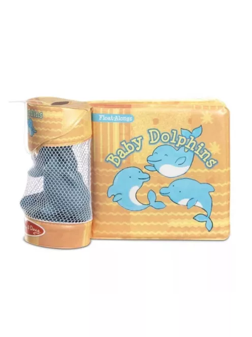 Melissa & Doug  vízálló könyv bébi delfinek