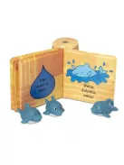 Melissa & Doug  vízálló könyv bébi delfinek