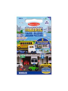 Melissa & Doug mágneses puzzle Járművek