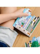 Melissa & Doug mágneses puzzle Járművek