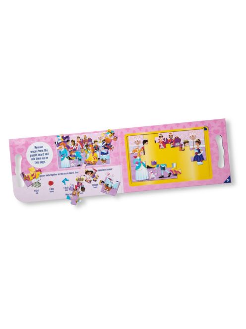 Melissa & Doug mágneses puzzle hercegnők