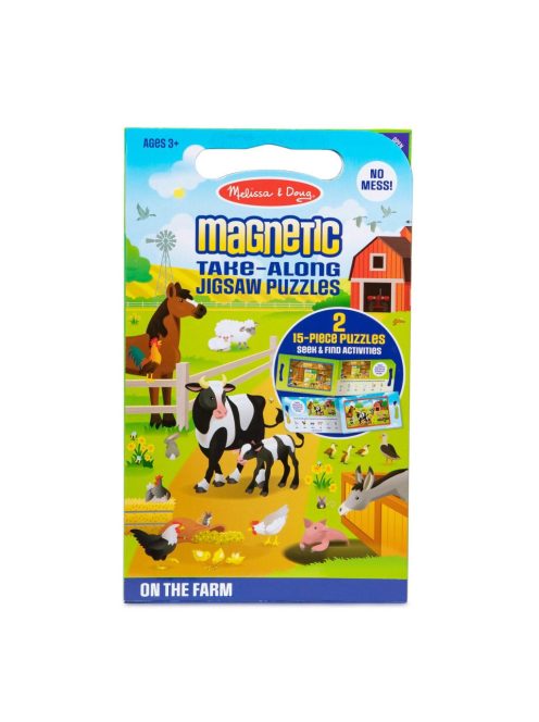 Melissa & Doug mágneses puzzle farm