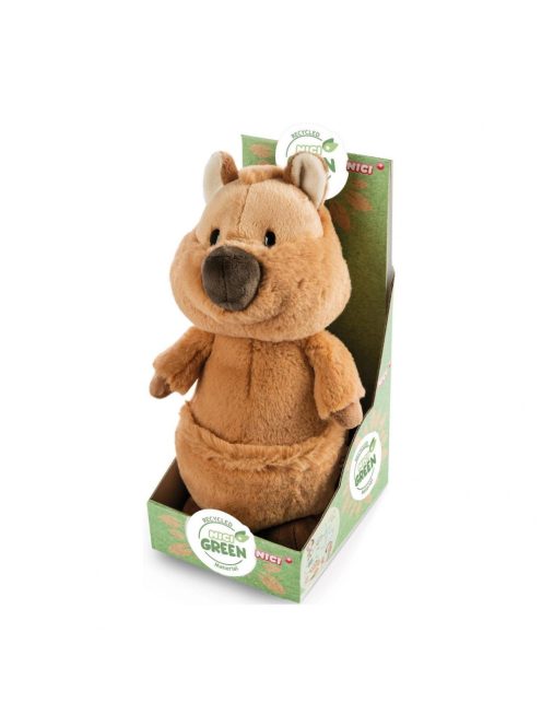 NICI GREEN Wild Friends Mola kurtafarkú kenguru 15 cm plüss, álló