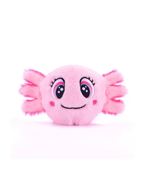 Bouncibles Pattogó plüss labda - Bubbles, a rózsaszín axolotl