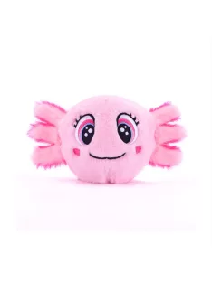   Bouncibles Pattogó plüss labda - Bubbles, a rózsaszín axolotl