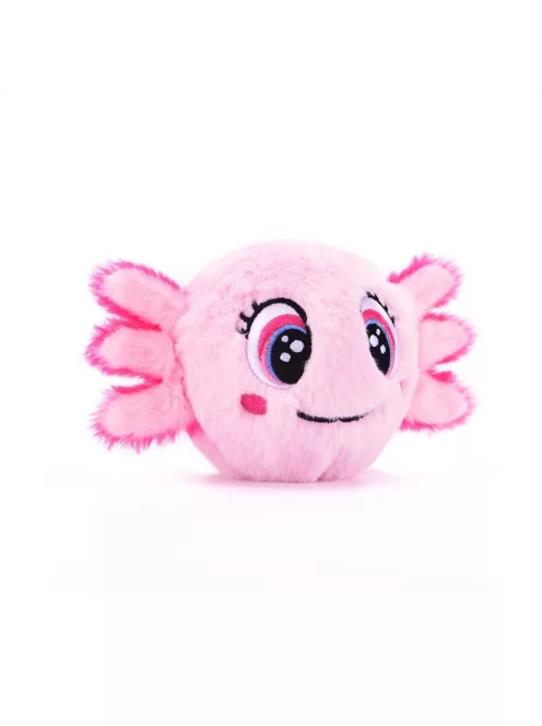 Bouncibles Pattogó plüss labda - Bubbles, a rózsaszín axolotl
