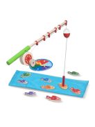 Melissa & Doug Fa készségfejlesztő játék, Mágneses-számos horgászat