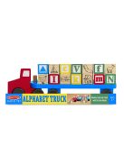 Melissa & Doug betűszállító teherautó