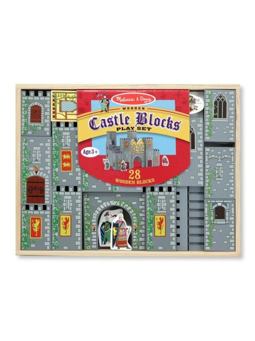Melissa & Doug Fa építőjáték, Kastély