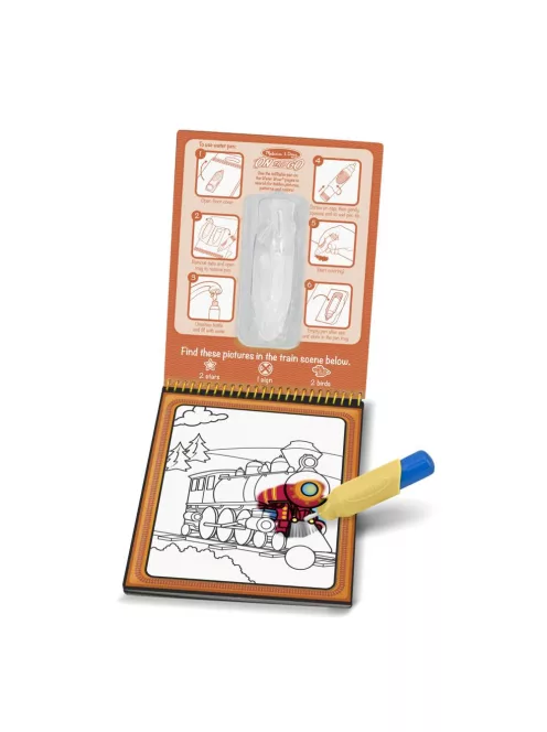 Melissa & Doug rajzolás vízzel - járművek