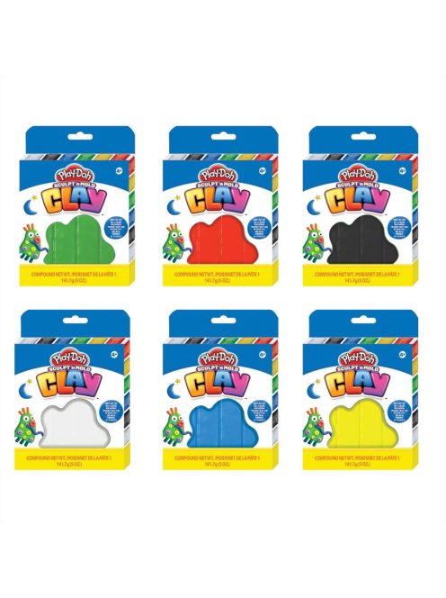 Play-Doh Air Clay Sulpt 'n Mold gyurma, 140g - többféle