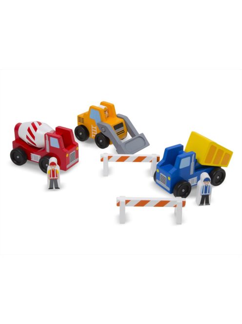 Melissa & Doug építkezés és munkagépek