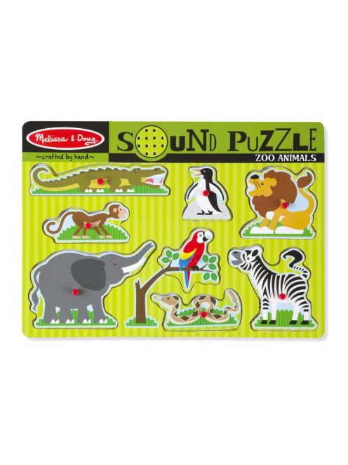 Melissa & Doug Hangos puzzle, Állatkert