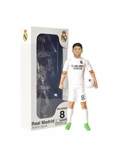 Focista akciófigura, 20 cm - Real Madrid, Valverde 8
