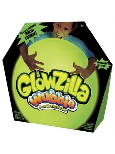 Világító Glowzilla Wubble, 75 cm - neon zöld