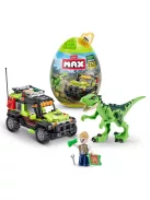 Zuru MAX Dino Adventure dinó tojás kapszula, 252 db-os