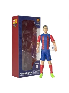 Focista akciófigura, 20 cm - FC Barcelona, Lewandowski 9