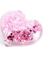 Canenco Create it! Csillogó konfetti szájfény - Szív formájú