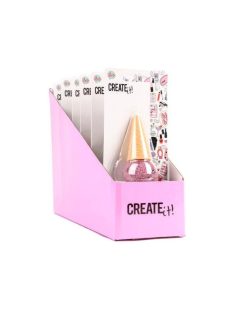   Canenco Create It! Körömlakk 1 db-os konfetti színekkel, fagyi alakú (6 féle)