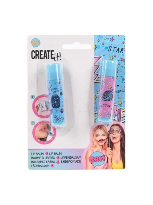 Canenco Create It! Ajakbalzsam 2 db-os szett (2 féle)
