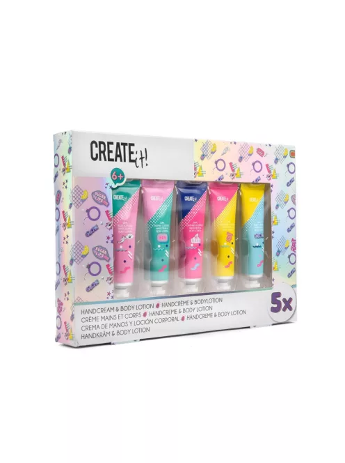 Canenco, Create It! Kézkrém és testápoló 5 darabos szett