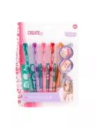 Canenco Create It! Tetováló zseléstollak sablonnal, 6 db - többféle